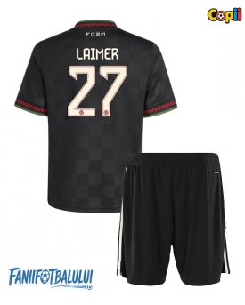Bayern Munich Konrad Laimer #27 Echipament de Fotbal Replică 2025-26 Copii Treilea (+ Șorturi)